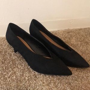 ASOS black kitten heels